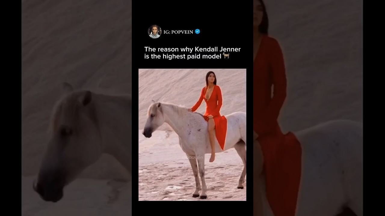 The reason why Kendall Jenner is the highest paid model 🐐