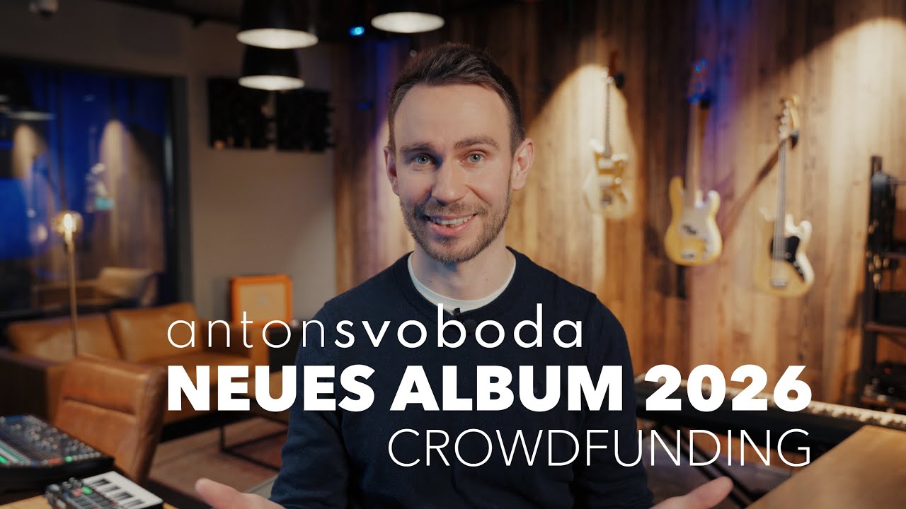 Anton Svoboda | Neues Album 2026 | Pitchvideo Startnext