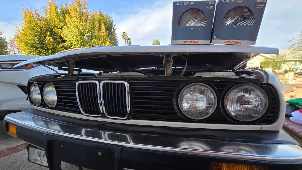 New High & Low Beam Bulbs For My E30 : 1985 BMW 318i E30 Coupe