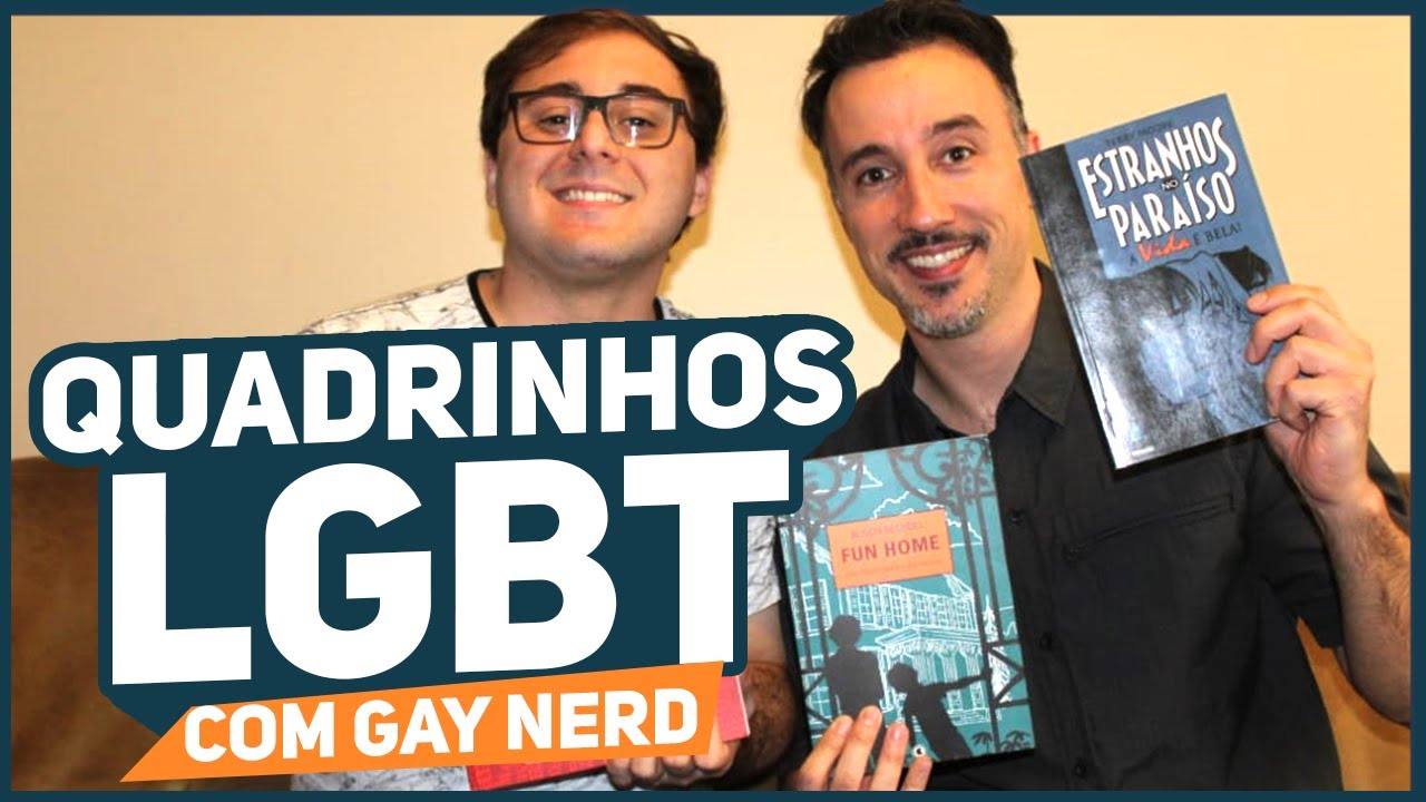 5 QUADRINHOS LGBT feat. Marcel Nadale do canal Gay Nerd