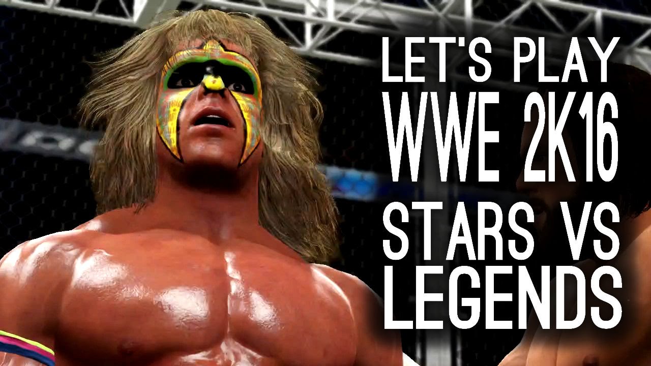 Let's Play WWE 2K16 on Xbox One - Modern Superstars vs Wrestling Legends