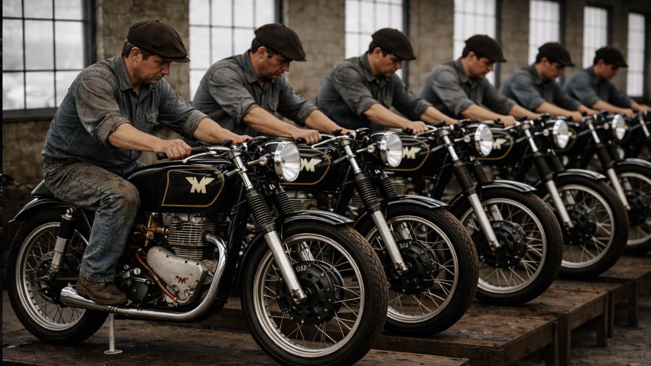 Inside the 1957 Matchless G45 Factory How Britain Built the Motorcycle Americans Feared Most