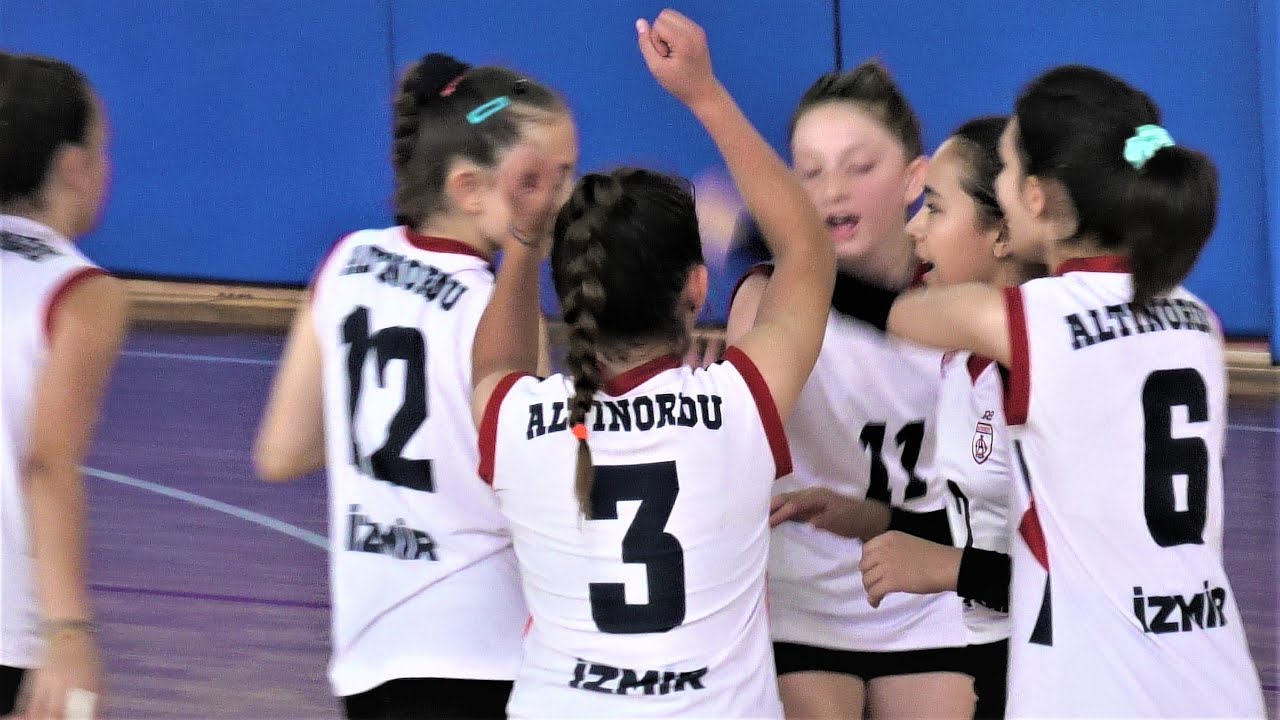 İzmir Güzelyalı Voleybol - Altınordu Midi Kızlar Voleybol Karşılaşması I 2 Set Full I Full Heyecan.