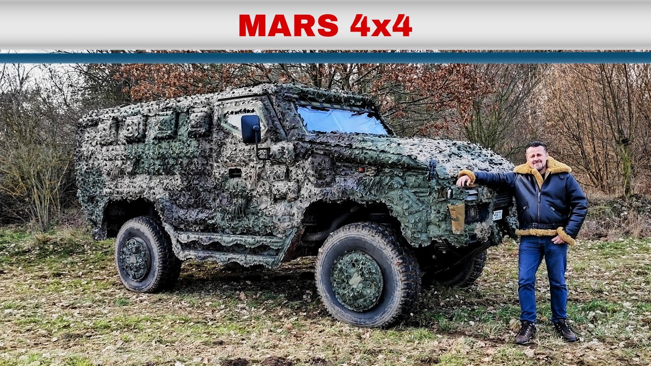 MARS 4x4 - České obrněné vozidlo TEST 2025
