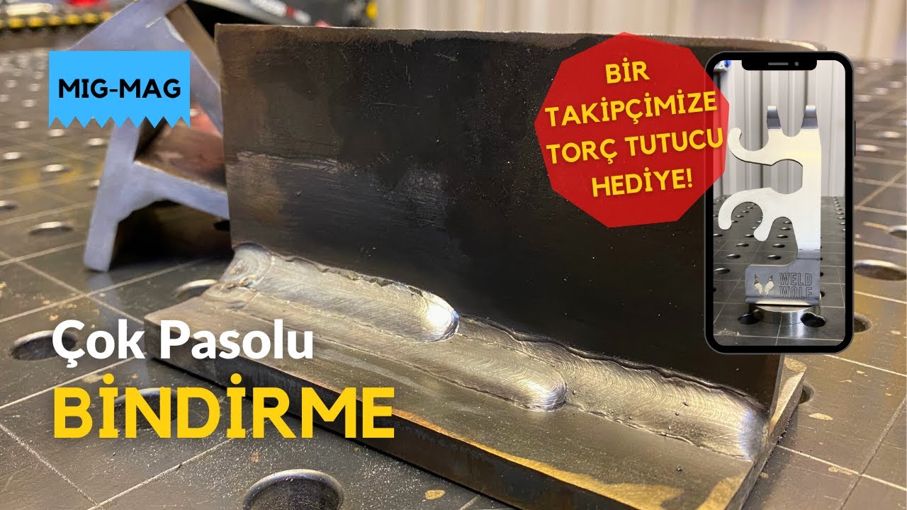 Çok Pasolu Kaynak / Bindirme - Gazaltı (MIG/MAG)