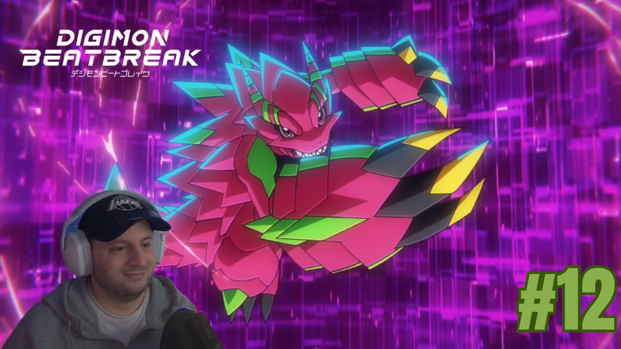 DIGIMON BEATBREAK EP 12 Reaction - Gekkomon digitiert ! 🟢🔥👀