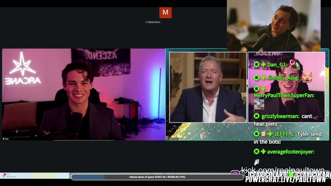 Paul Town reacts to the Piers Morgan vs. Clavicular debate