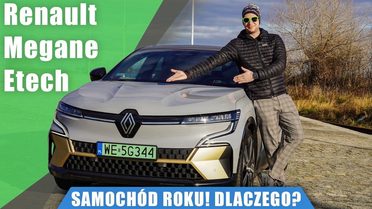 Renault Megane E-Tech Ionic EV60 220KM 2023. Samochód roku! Dlaczego?
