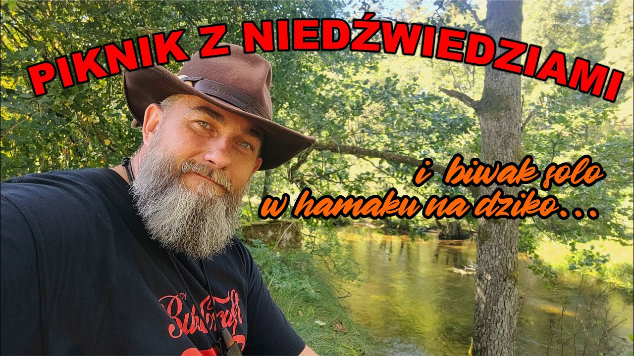 ⛺ Biwak solo, hamak, zwalony most, rykowisko i piknik z niedźwiedziami