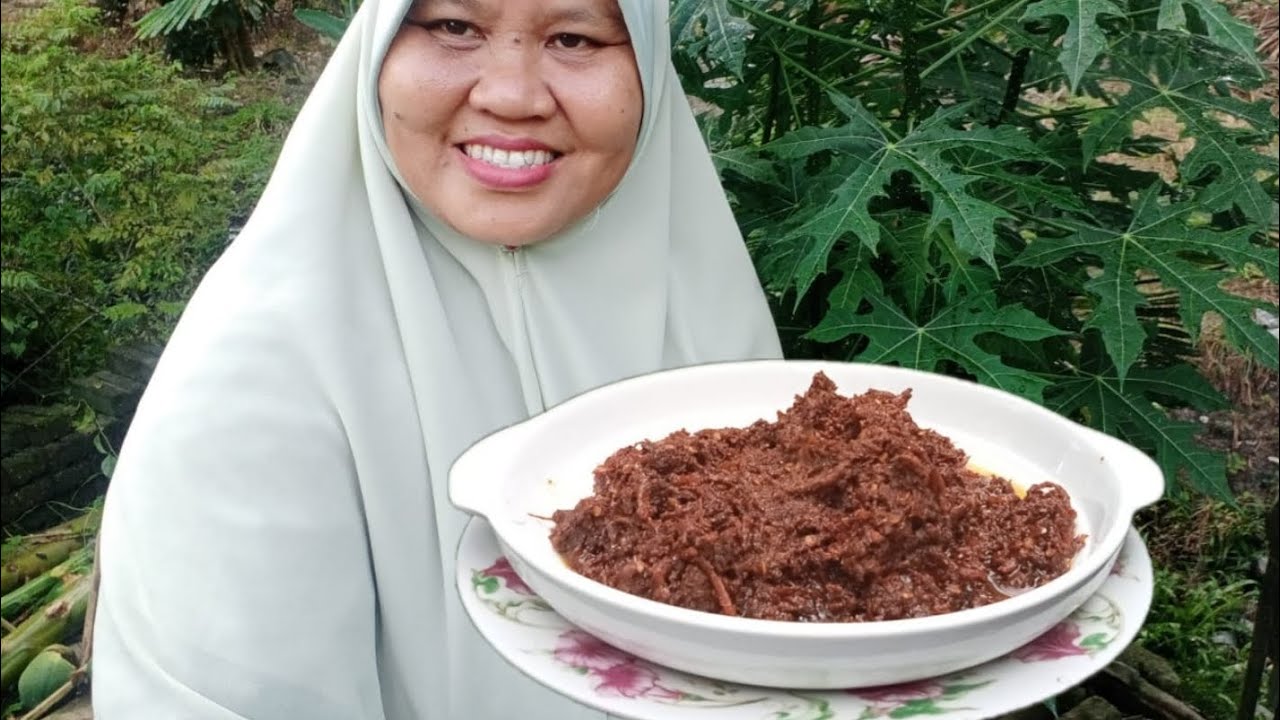 CARA BUAT SAMBAL HITAM MUDAH BY KAK NUR @TIP REBUS SEMUA BAHAN..