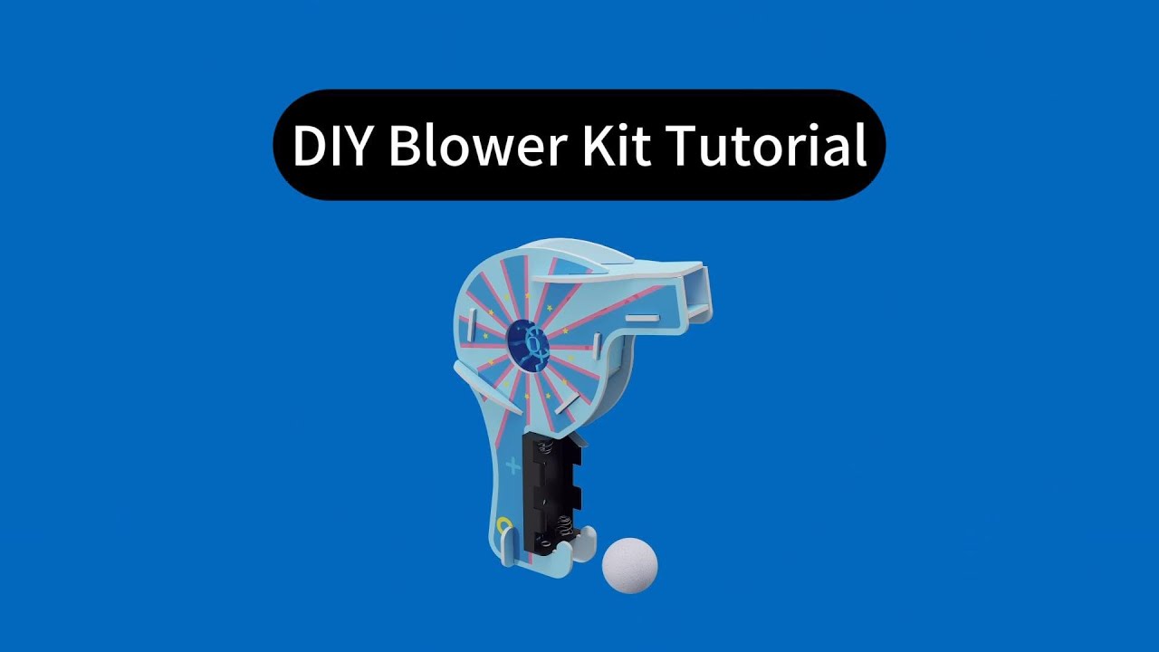SY1038 DIY Blower Kit Tutorial
