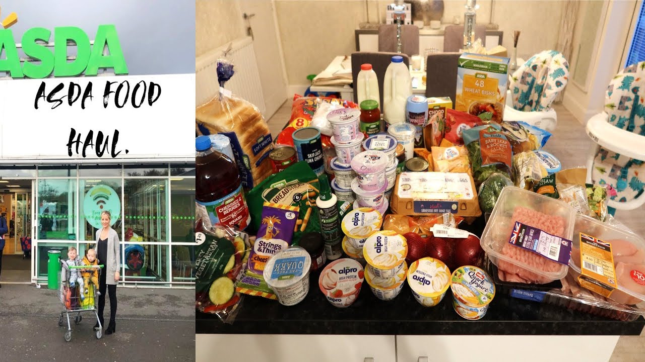 ASDA FOOD SHOP HAUL. SLIMMING WORLD/HEALTHY EATING