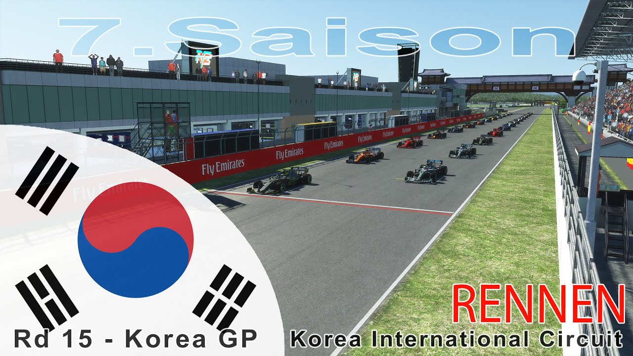 Formel 1 FL (7.Saison) - 15.Südkorea Rennen [Korea Grand Prix]