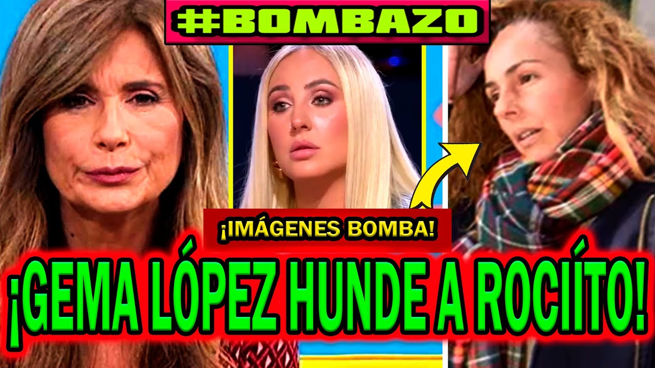 💥¡BOMBAZO! GEMA LÓPEZ FULMINA A ROCÍO CARRASCO CON OLGA MORENO TRAS ROCÍO FLORES EN DE VIERNES