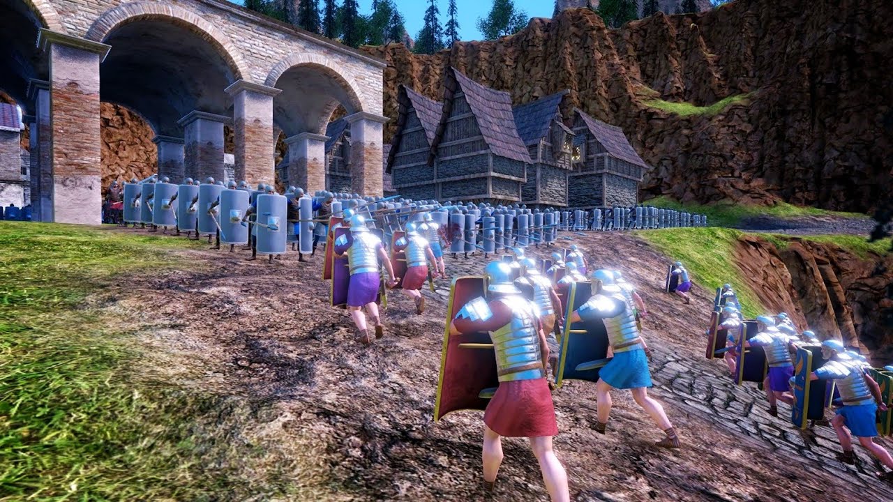 Romans Lay Siege to Jerusalem  | Ultimate Epic Battle Simulator | UEBS