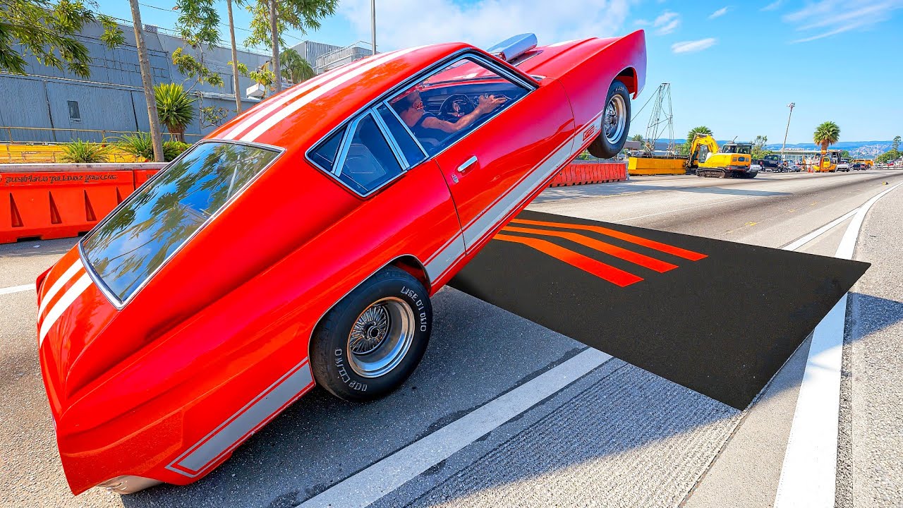 Instant 808 MPH Blast: Which BeamNG Car Survives the Farthest?! #11