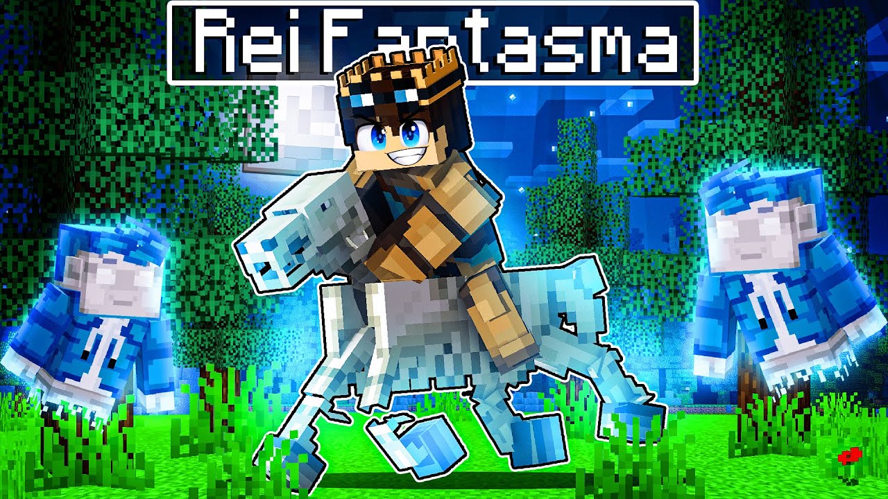 STHAN é o REI FANTASMA no Minecraft!