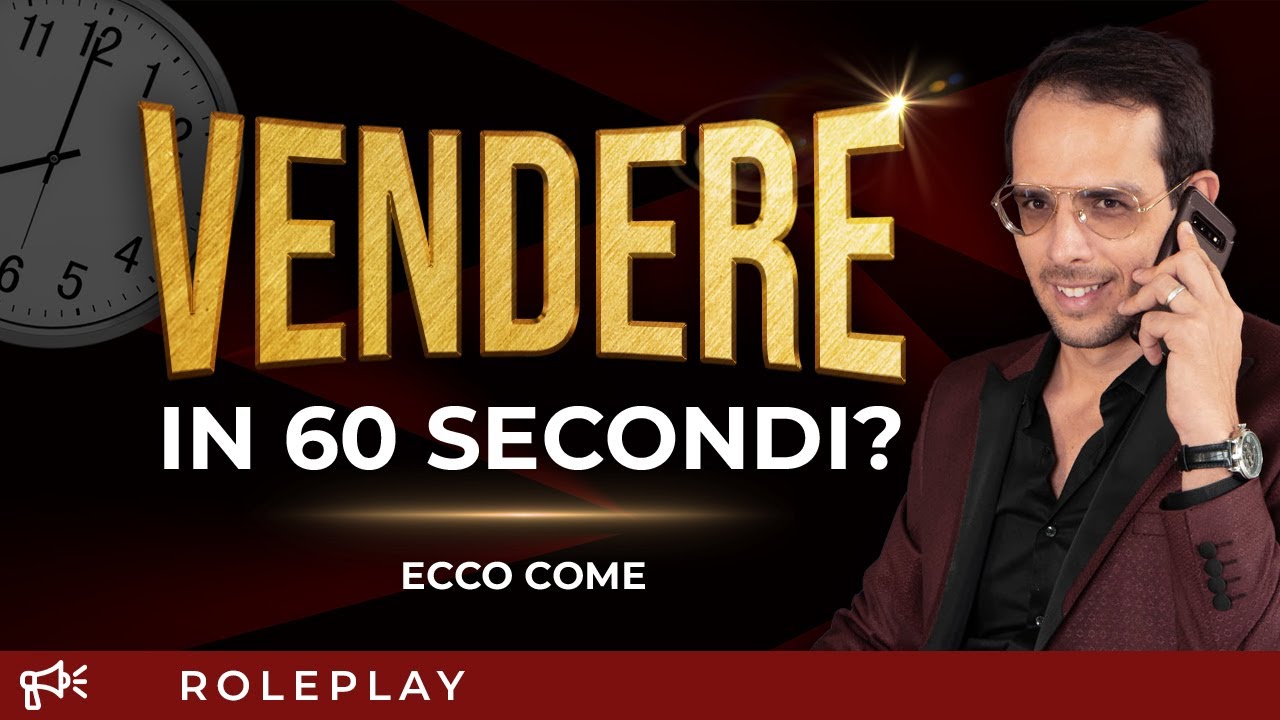 Chiudere una vendita in 60 secondi o meno