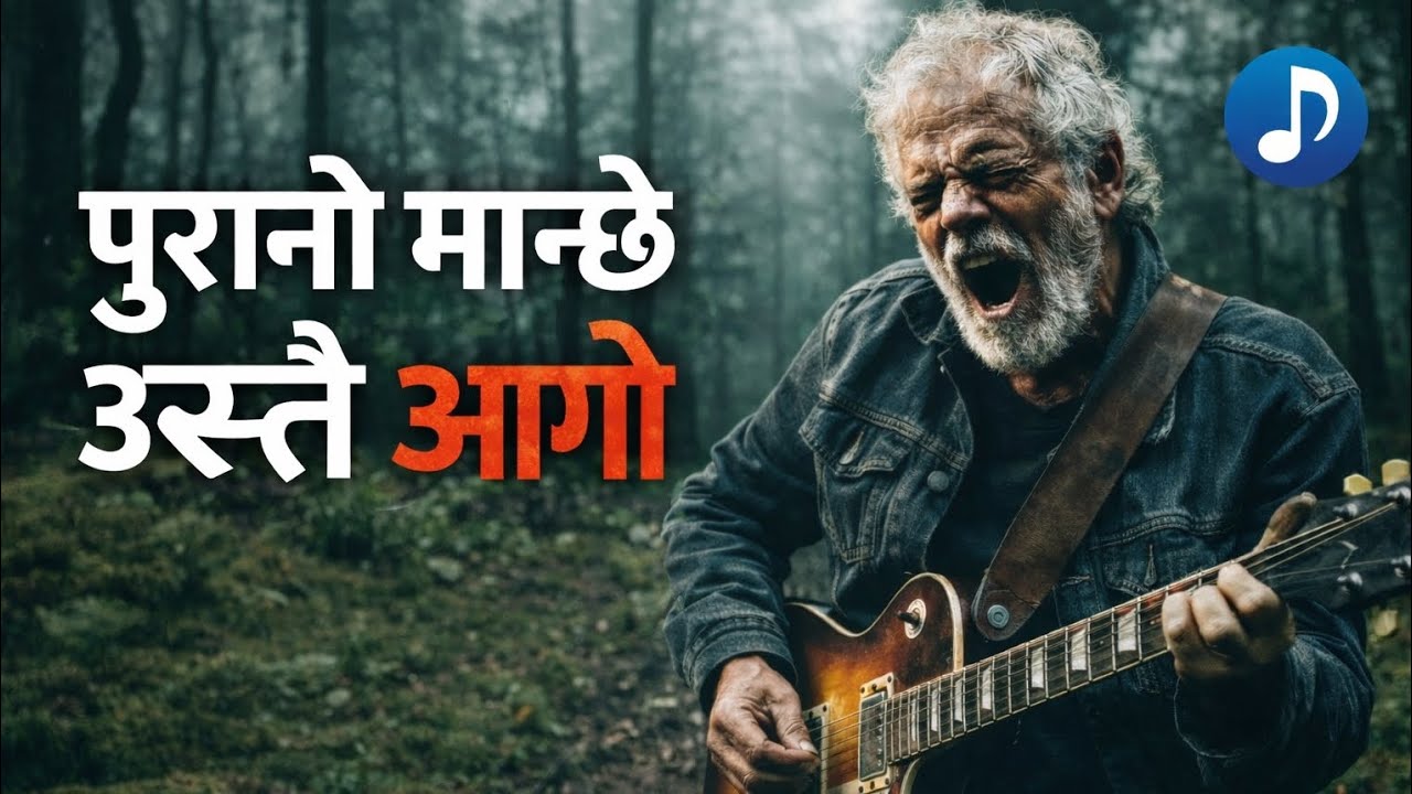 पुरानो मान्छे, उस्तै आगो | Purano Manche Ustai Aago 🔥 Blues Rock Music 