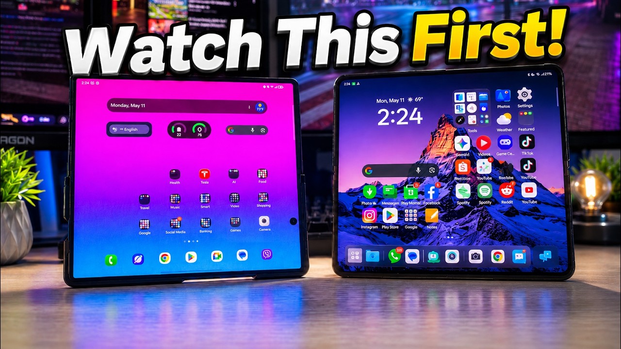 Samsung Galaxy Z Fold 8 против Oppo Find N6: что стоит купить?