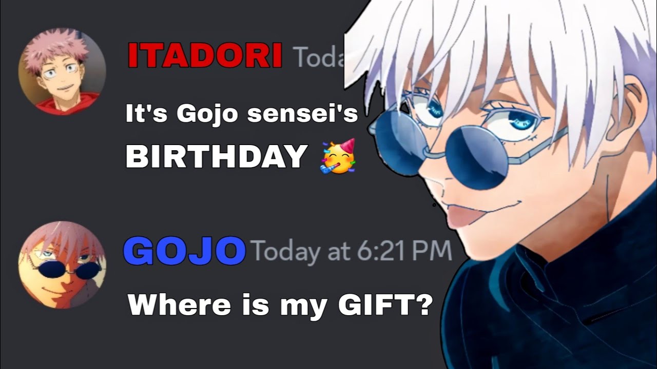 Gojo Happiest Birthday Ever | jujutsu kaisen