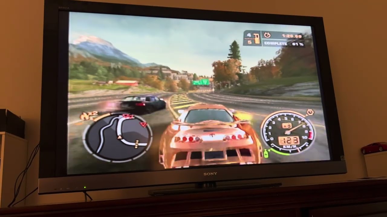 Need For Speed Most Wanted PS2 Tollbooth Time Trial Challenge 13 3:38.38 