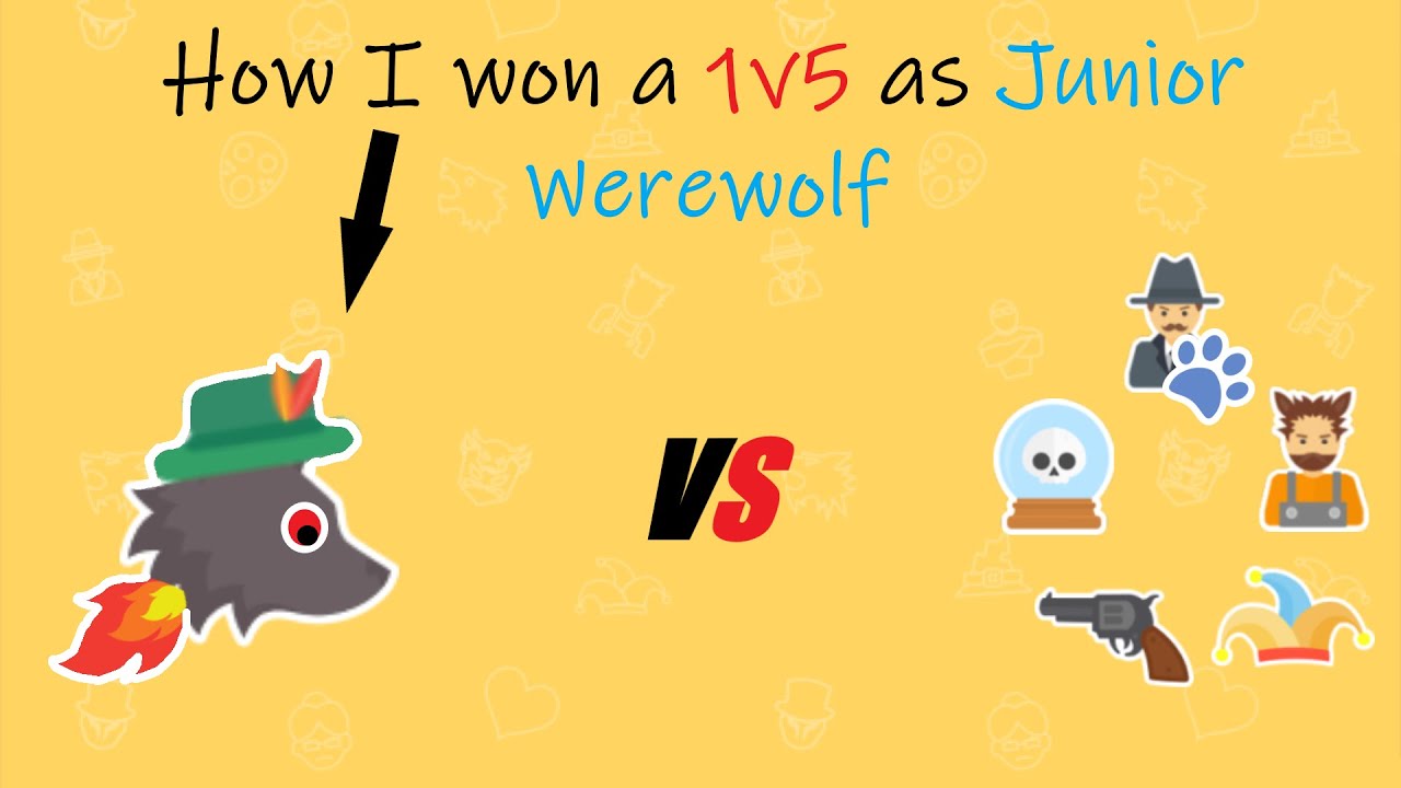 How to win a 1v5 in Wolvesville as JUNIOR Werewolf!