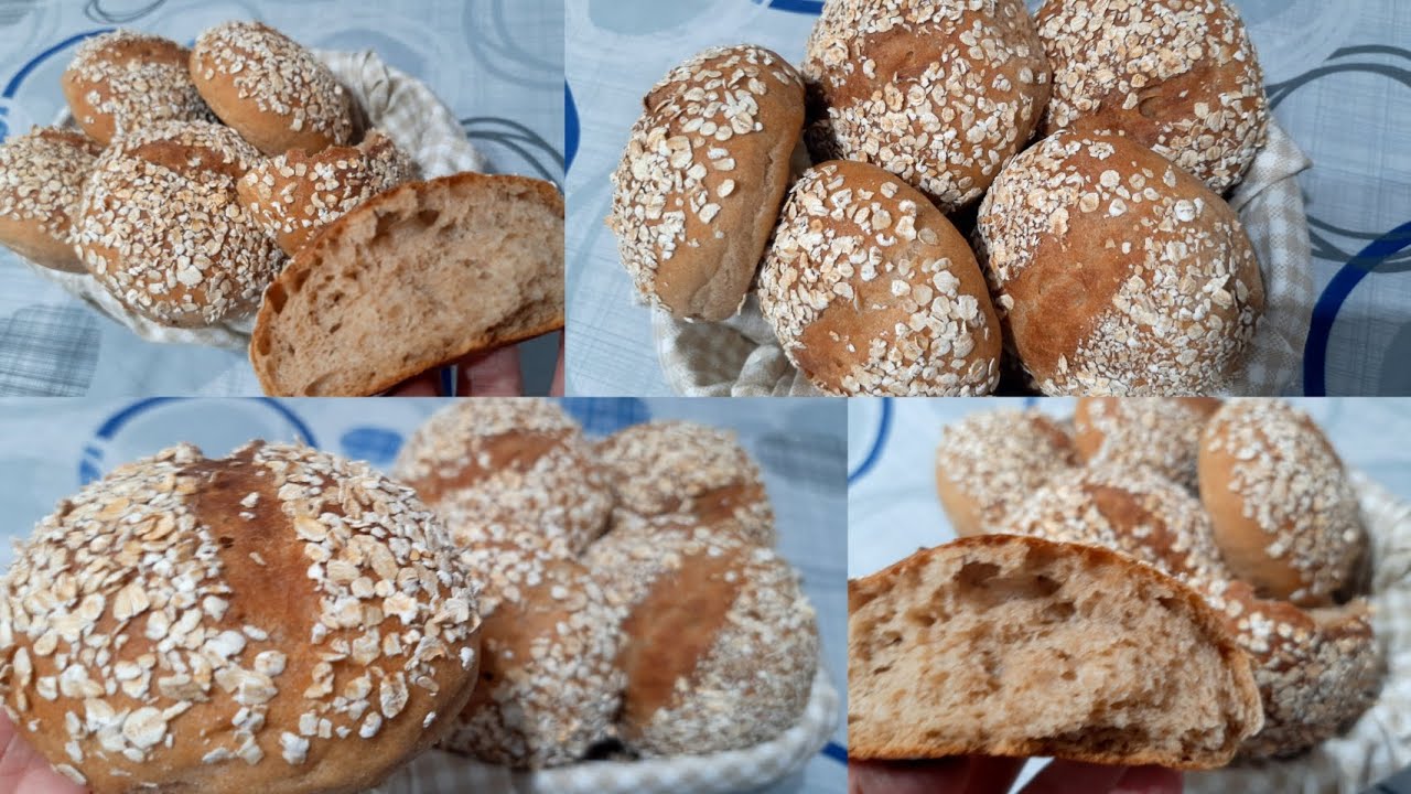 بلا بيض ولا حليب ارواحي نحضروا أحلى خبز بطريقة القمح الكامل ساهل قطني وبنة مانحكيلكمش 😋😋😍