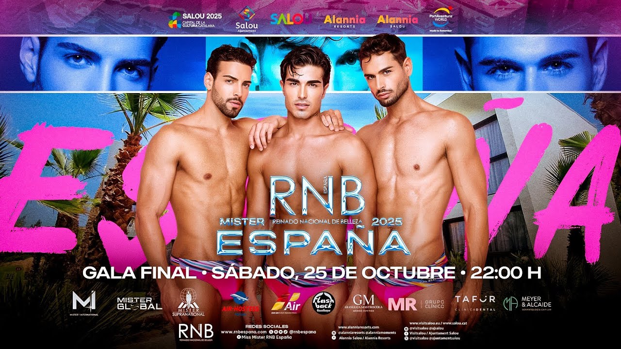 EN DIRECTO | LIVE STREAMING | Gala Final Mister RNB España 2025 SALOU