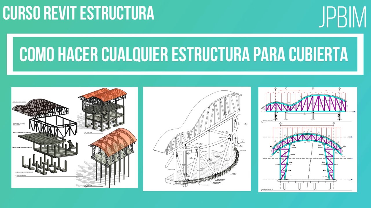 Video 34. Modelado de estructura para cubierta (Parte 3) (CURSO REVIT ESTRUCTURA AVANZADO)