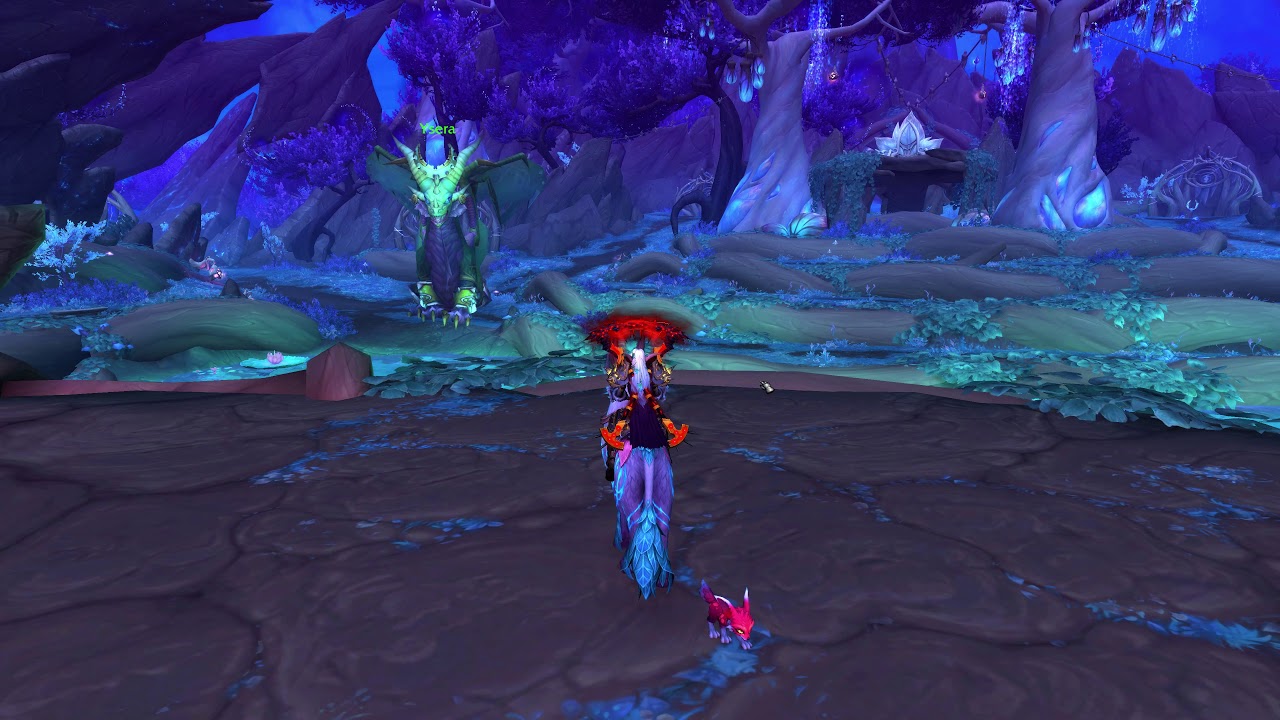 BFA to Shadowlands parody funny - Night Fae covenant - with spectator comments - extra Ysera ending
