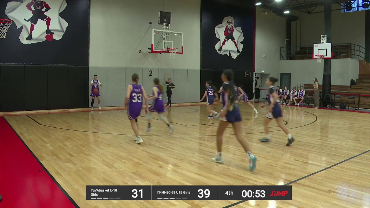 YuVAbasket - Гиннес 29 | Girls U18 | JUMP 5x5 | JUMP Center