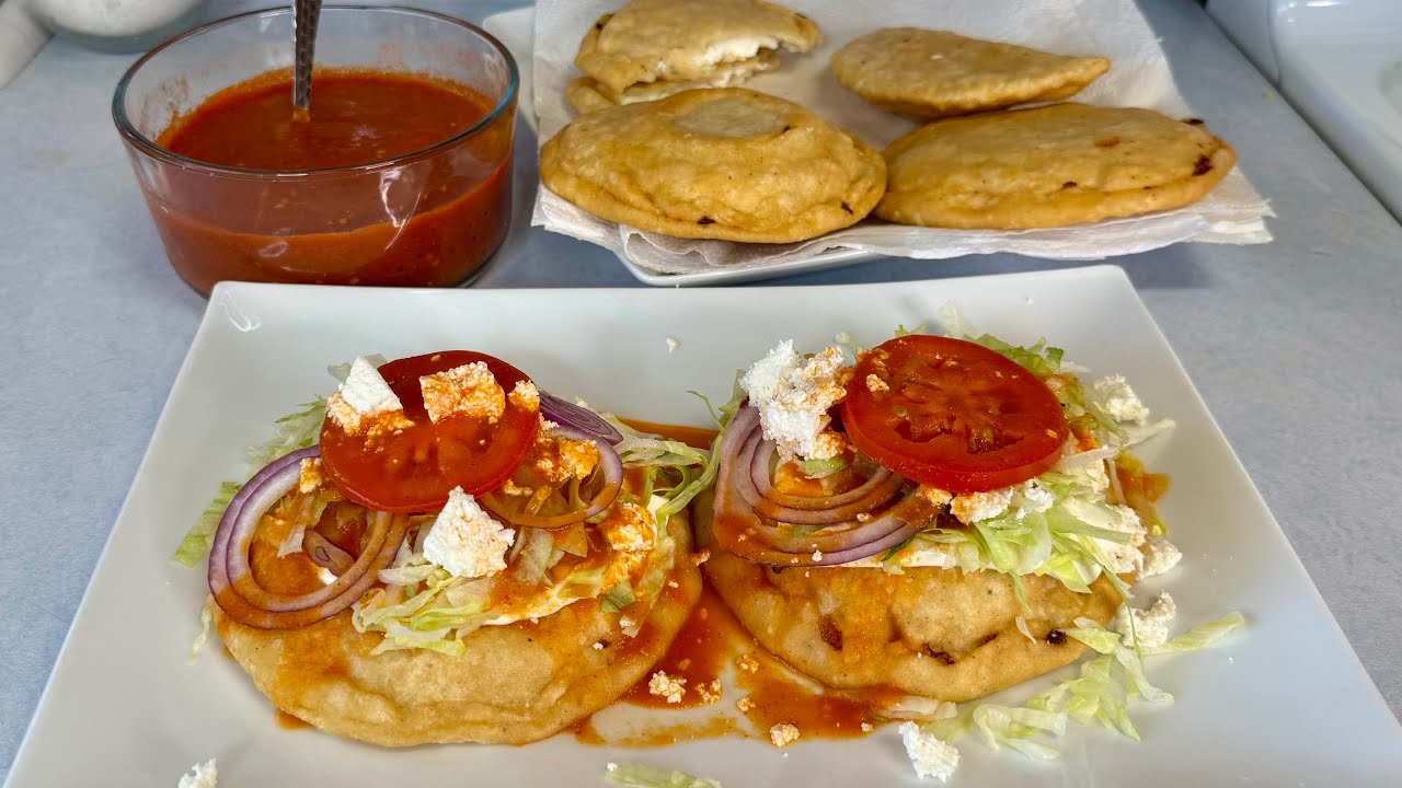 🔴 sopes de requesón y panela preparados ricos y fácil de preparar en vivo