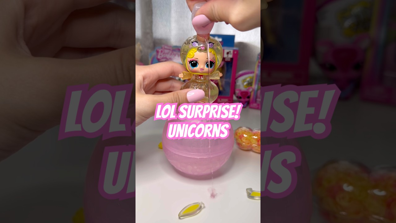 LOL Surprise! Unicorns😍 #asmr make a unicorn with me! #lolsurprise #lolsurprisedoll #toyunboxing