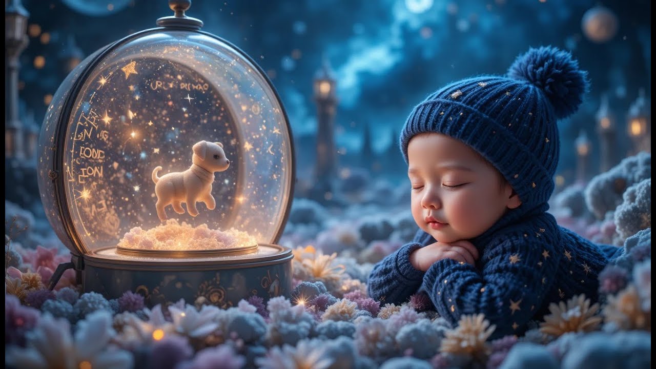 Winter Deer Dream 🦌 Gentle 3 Hours Baby Lullaby for Sweet Sleep 