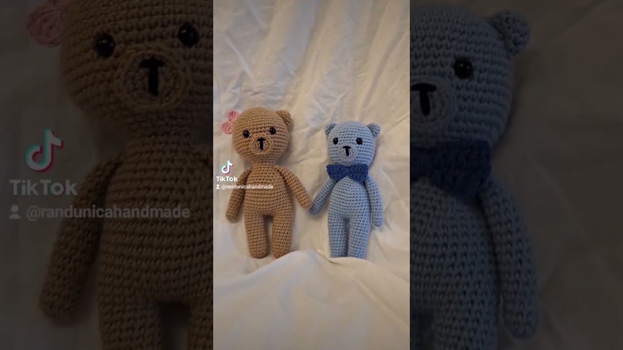 ursuleți crosetati. #crochet #amigurumi amiguru