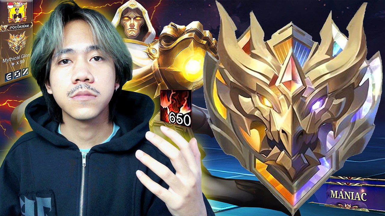 PERTARUNGAN SENGIT DI DETIK DETIK MYTHICAL IMMORTAL BERSAMA ALDOUS - Mobile legends