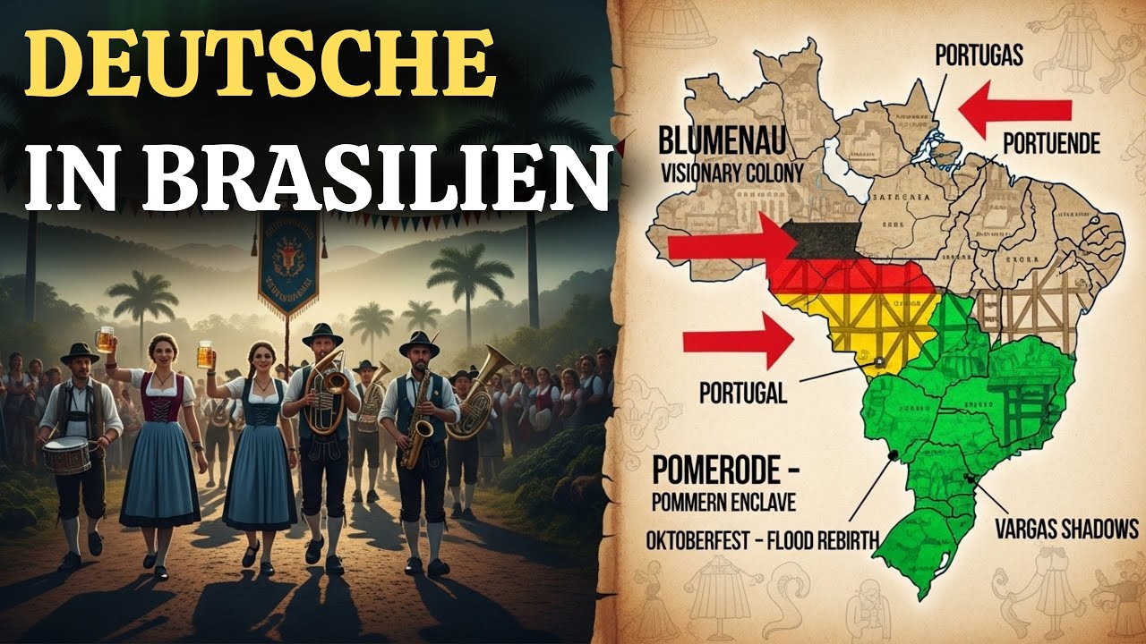 Geschichte der Deutsch-Brasilianer | Warum Tausende Deutsche WIRKLICH nach Brasilien auswanderten?