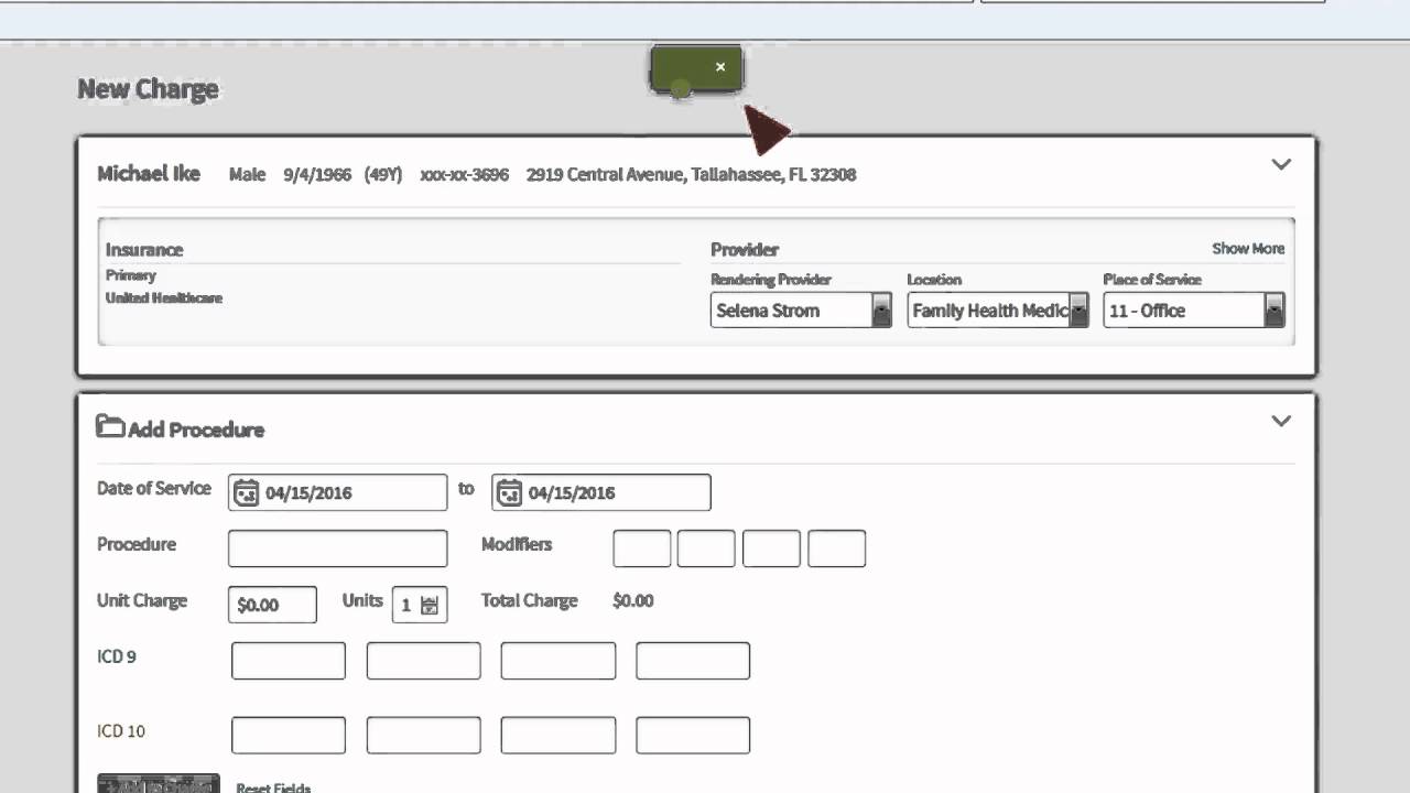 Kareo Billing: Charge Capture