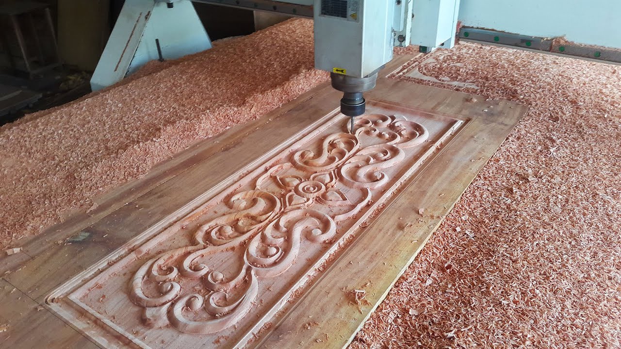 Most Amazing Triple Skin Wooden Design | Bedroom Woodworking Project CNC Machine Cutting Made