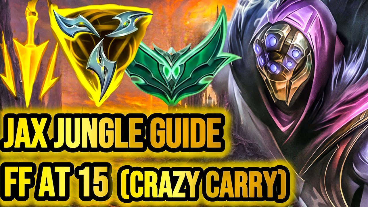 Вот как Джакс в роли лесника уничтожил рейтинг за 20 минут #leagueoflegends #jax