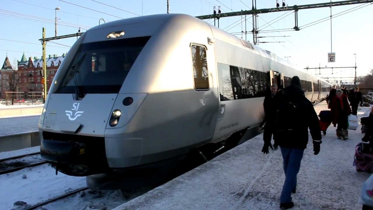 2012-02-09 Resa med SJ 3000 till Gävle
