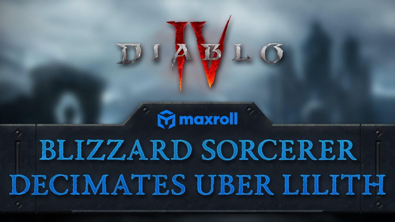 Blizzard Sorcerer Deletes Uber Lilith in 120 Seconds - Diablo 4