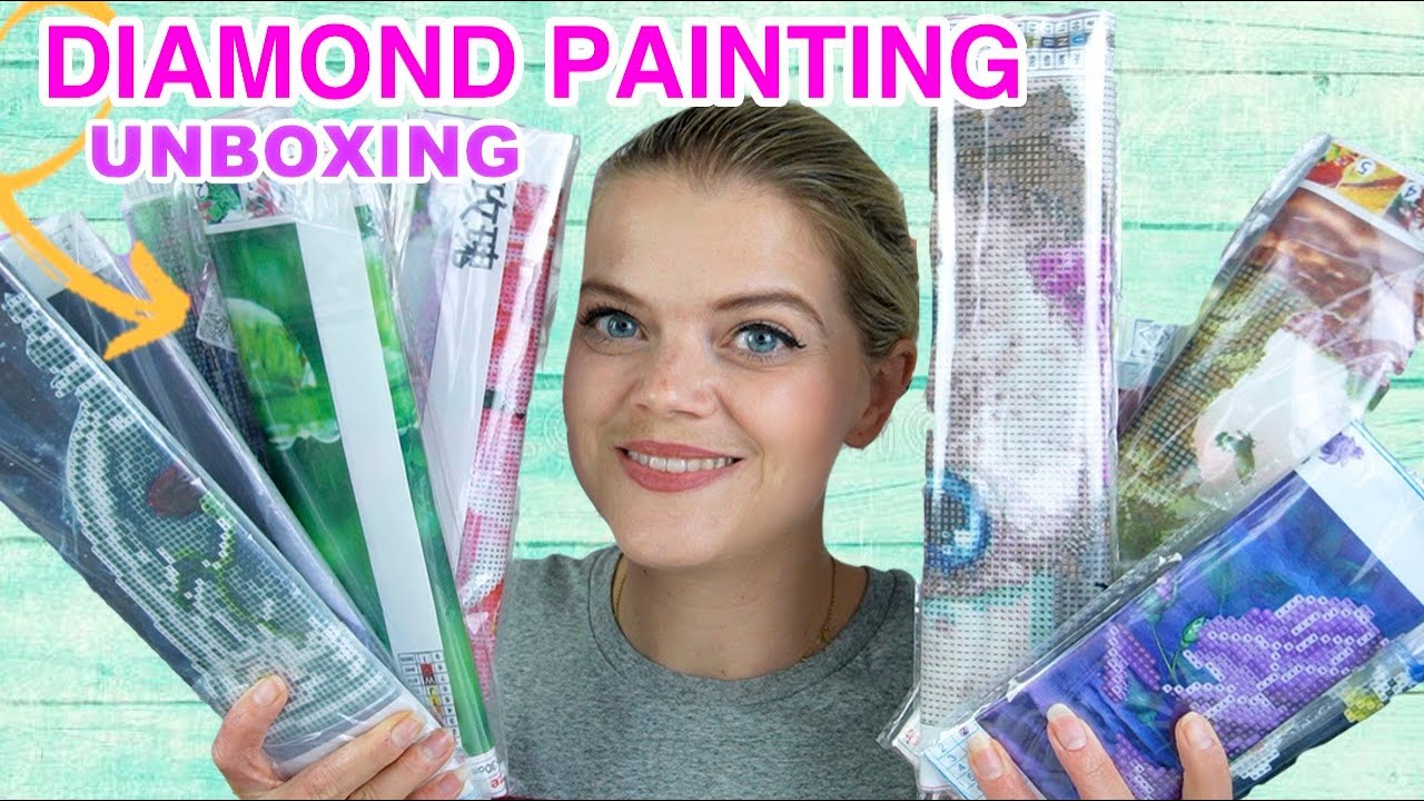 XXL DIAMOND PAINTING HAUL 💗 DIYCHOOSE