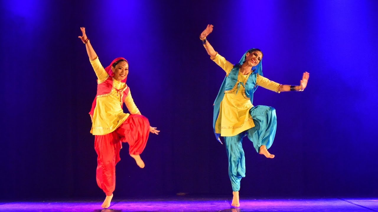 Cia Nrty de danças indianas | Bhangra Dance |  Dhol de Jageero da