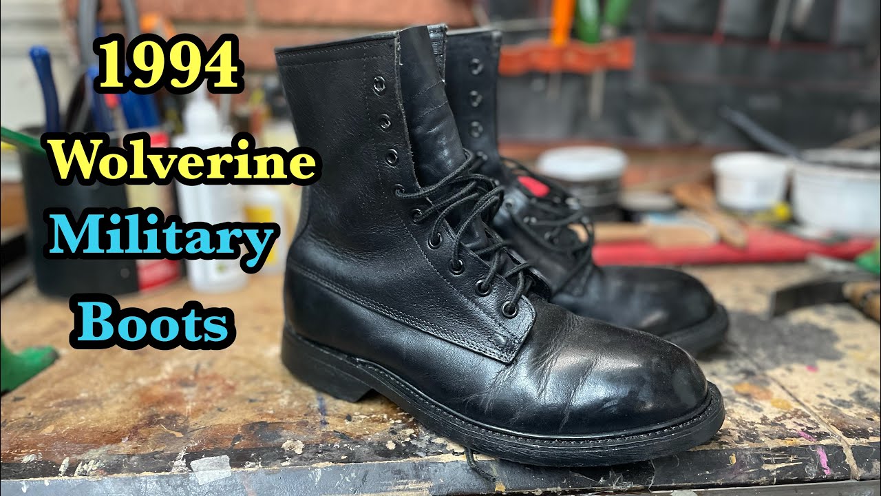 Wolverine 1994 Military Boots Re-craft