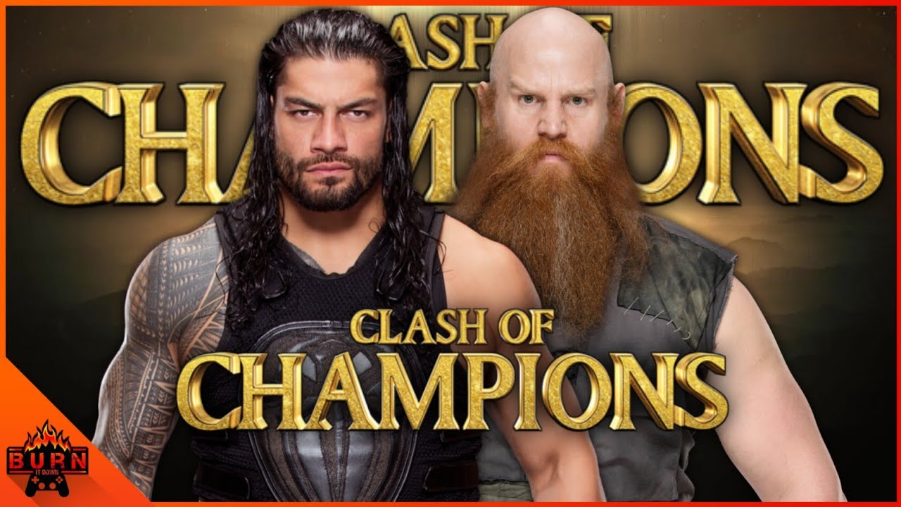 WWE 2K19 ROMAN REIGNS VS ERICK ROWAN | CLASH OF CHAMPIONS |