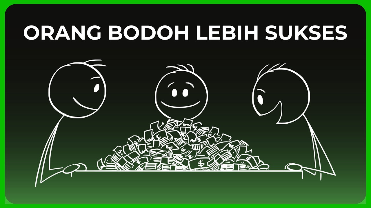 Kenapa orang yang lebih bodoh darimu malah lebih kaya?