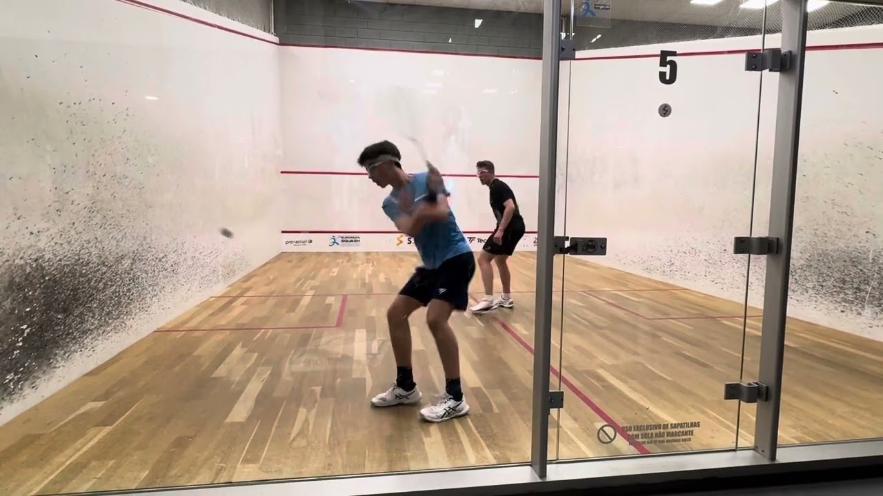 Aleks Gnitecki (8 seed) 🇵🇱 vs Gustavo Cruz (3 seed) 🇵🇹 on Portuguese Junior Open 2025 game 1