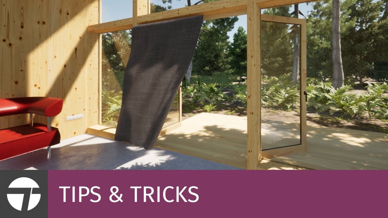 Create an animated curtain | Tips & Tricks | Twinmotion